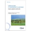 couverture ouvrage Agriculture et changement climatique
